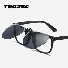 Load image into Gallery viewer, YOOSKE Clip on Sun Glasses Men Women Polarized Sunglasses Flip Up Clips Photochromic Driving Sunglass Female Day Night Goggle