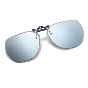 YOOSKE Clip on Sun Glasses Men Women Polarized Sunglasses Flip Up Clips Photochromic Driving Sunglass Female Day Night Goggle