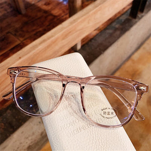 YOOSKE Computer Anti Blue-ray Glasses Frames Women Blue Film Eyeglasses Men TR90 Optical Spectacles Gaming Eyewear