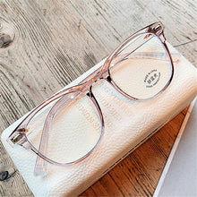 Carica l&#39;immagine nel visualizzatore di Gallery, YOOSKE Computer Anti Blue-ray Glasses Frames Women Blue Film Eyeglasses Men TR90 Optical Spectacles Gaming Eyewear