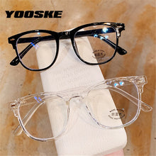 Carica l&#39;immagine nel visualizzatore di Gallery, YOOSKE Computer Anti Blue-ray Glasses Frames Women Blue Film Eyeglasses Men TR90 Optical Spectacles Gaming Eyewear