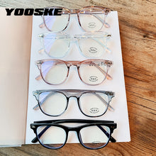 Carica l&#39;immagine nel visualizzatore di Gallery, YOOSKE Computer Anti Blue-ray Glasses Frames Women Blue Film Eyeglasses Men TR90 Optical Spectacles Gaming Eyewear