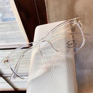 YOOSKE Computer Anti Blue-ray Glasses Frames Women Blue Film Eyeglasses Men TR90 Optical Spectacles Gaming Eyewear
