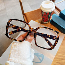 Carica l&#39;immagine nel visualizzatore di Gallery, YOOSKE Computer Blue Light Blocking Glasses Women Men Oversized Eyeglasses Frames Clear Optical Eyewear Unisex