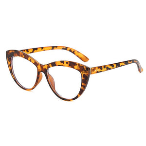 YOOSKE Montature per occhiali da donna Occhiali da vista Cat Eye sexy Montatura per occhiali da vista trasparenti neri rossi