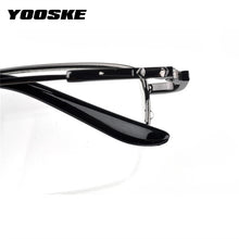 Load image into Gallery viewer, YOOSKE Finished Myopia Glasses Women Men Half Frame Sutdent Short-sight Eyewear -1.0 -1.5 -2. 0 -2.5 -3.0 -4.0 -4.5 -6.0