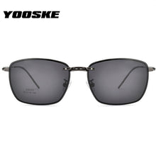 Load image into Gallery viewer, YOOSKE Magnetism Polarized Sunglasses Men Women Clip On Glasses Prescription Eyewear Metal Frames Optical Eyeglass