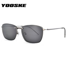 Load image into Gallery viewer, YOOSKE Magnetism Polarized Sunglasses Men Women Clip On Glasses Prescription Eyewear Metal Frames Optical Eyeglass