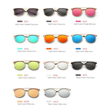 Load image into Gallery viewer, YOOSKE Mirror Rose Gold Sunglasses Women Round  Brand Female Sun Glasses Ladies Star Style Shades For Women