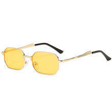 Load image into Gallery viewer, YOOSKE Narrow Men Sunglasses Rectangle Women Metal  Brand Sun glasses 2023 Classic Oculos Masculino Glasses UV400