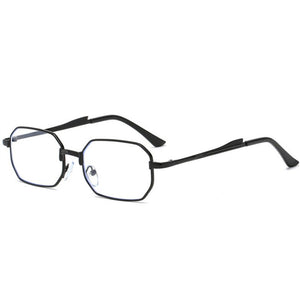 YOOSKE Narrow Men Sunglasses Rectangle Women Metal  Brand Sun glasses 2023 Classic Oculos Masculino Glasses UV400