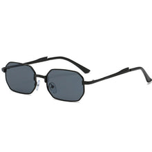 Load image into Gallery viewer, YOOSKE Narrow Men Sunglasses Rectangle Women Metal  Brand Sun glasses 2023 Classic Oculos Masculino Glasses UV400
