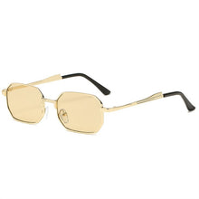 Load image into Gallery viewer, YOOSKE Narrow Men Sunglasses Rectangle Women Metal  Brand Sun glasses 2023 Classic Oculos Masculino Glasses UV400