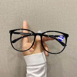 YOOSKE Women Glasses Big Frame Computer Optical Eyewear Men Myopia Glasses Frames can be Equipped with Degrees