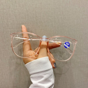 YOOSKE Women Glasses Big Frame Computer Optical Eyewear Men Myopia Glasses Frames can be Equipped with Degrees