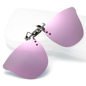 YOOSKE Polarized Clip on Sunglasses Men Women  Brand Design Myopia Driving Sun Glasses Night Vision Lens Anti-UVA Anti-UVB