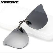 Carica l&#39;immagine nel visualizzatore di Gallery, YOOSKE Polarized Clip on Sunglasses Men Women  Brand Design Myopia Driving Sun Glasses Night Vision Lens Anti-UVA Anti-UVB