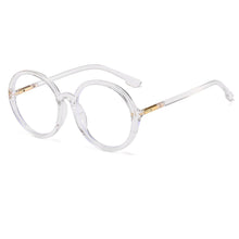 Load image into Gallery viewer, YOOSKE Round Computer Glasses Frames Women Men Anti Blue Light Eyeglasses Oversized Transparent Eyeglass Retro Optical Frame
