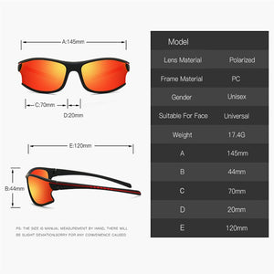 YOOSKE Sports Sunglasses Men 100% Polarized Goggles Sun Glasses Women Outdoor uv400 Polarizing Glasses Elasticity Matte Frame