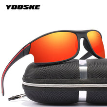 Carica l&#39;immagine nel visualizzatore di Gallery, YOOSKE Sports Sunglasses Men 100% Polarized Goggles Sun Glasses Women Outdoor uv400 Polarizing Glasses Elasticity Matte Frame