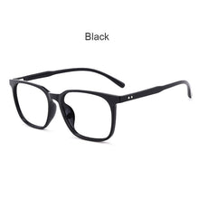 Load image into Gallery viewer, YOOSKE TR90 Myopia Spectacle Frame Men Ultralight Retro Big Frame Imitation Wood Grain Glasses Frame Casual Eyeglasses