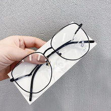 Load image into Gallery viewer, Transparent Eyeglasses Frames for Women Computer Blue Light Glasses Frame Ladies Irregular Curved Legs Metal Spectacles