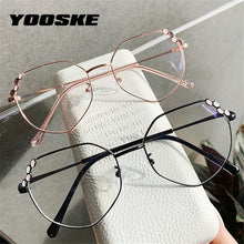 Load image into Gallery viewer, Transparent Optical Glasses Women Elegant Irregular Eyeglasses Frames Ladies Luxury Metal Spectacles Frame