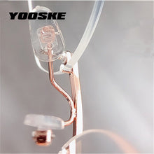 Load image into Gallery viewer, Transparent Rimless Eyeglasses Frames for Women Blue Llight Blocking Glasses Men Computer Optical Frame