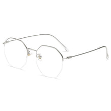Load image into Gallery viewer, Vintage Polygon Optical Frame Women Anti Blue Ray Computer Glasses Metal Eyeglasses Frames for Ladies