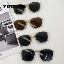 Load image into Gallery viewer, YOOSKE Vintage Sunglasses Women Men Retro Driving Sun Glasses Female Male Shades Eyewear Brand Designer Metal Goggles