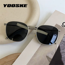 Load image into Gallery viewer, YOOSKE Vintage Sunglasses Women Men Retro Driving Sun Glasses Female Male Shades Eyewear Brand Designer Metal Goggles