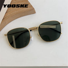 Load image into Gallery viewer, YOOSKE Vintage Sunglasses Women Men Retro Driving Sun Glasses Female Male Shades Eyewear Brand Designer Metal Goggles