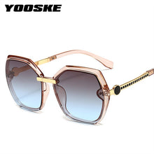Load image into Gallery viewer, YOOSKE Women Square Sunglasses Ladies Big Frame Sun Glasses Catwalk Vintage Eyeglasses Brand Driving Sunglass