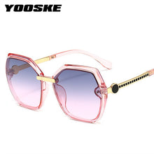 Load image into Gallery viewer, YOOSKE Women Square Sunglasses Ladies Big Frame Sun Glasses Catwalk Vintage Eyeglasses Brand Driving Sunglass