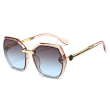Load image into Gallery viewer, YOOSKE Women Square Sunglasses Ladies Big Frame Sun Glasses Catwalk Vintage Eyeglasses Brand Driving Sunglass