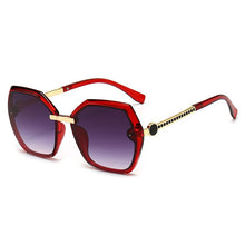 Load image into Gallery viewer, YOOSKE Women Square Sunglasses Ladies Big Frame Sun Glasses Catwalk Vintage Eyeglasses Brand Driving Sunglass