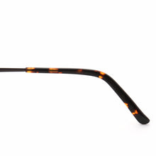 Carica l&#39;immagine nel visualizzatore di Gallery, YOUTOP Square Frame Men&#39;s Business Eyeglasses Male&#39;s Glasses Striped Stainless Steel eyewear 8009
