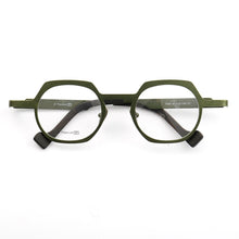 Load image into Gallery viewer, YOUTOP Unisex B-Titanium Premium Material Round Shield Shaped Non Prescription Eyeglass Frames 7030