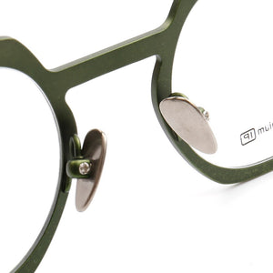 YOUTOP Unisex B-Titanium Premium Material Round Shield Shaped Non Prescription Eyeglass Frames 7030