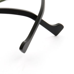 YOUTOP Unisex B-Titanium Premium Material Round Shield Shaped Non Prescription Eyeglass Frames 7030