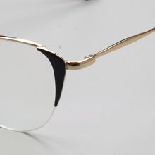 Carica l&#39;immagine nel visualizzatore di Gallery, YOUTOP Women Cat Eye Stainless Steel  Eyeglasses Optical Female Eyewear Prescription Glasses Frame S6822