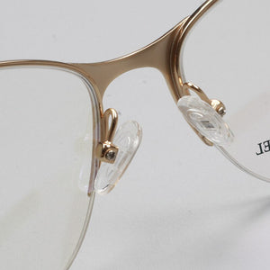 YOUTOP Women Cat Eye Stainless Steel  Eyeglasses Optical Female Eyewear Prescription Glasses Frame S6822
