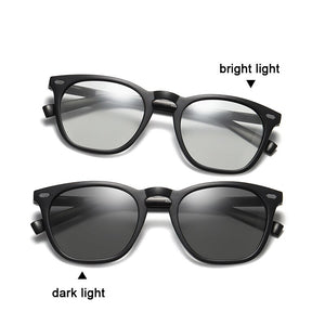 YSO TR Photochromic Polarized Sunglasses For Women UV Protection Aluminium Frame Glasses For Car Driving Goggles 581