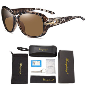 2022 New Sunglasses Female Polarized Sun glasses 2012 Diamond Fashion Classic Big Frame Glasses Women Vintage oculos de sol