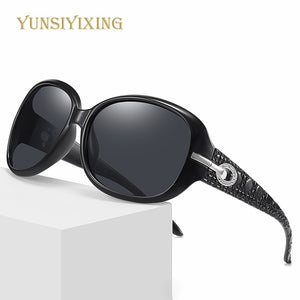 2022 New Sunglasses Female Polarized Sun glasses 2012 Diamond Fashion Classic Big Frame Glasses Women Vintage oculos de sol