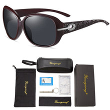 Load image into Gallery viewer, 2022 New Sunglasses Female Polarized Sun glasses 2012 Diamond Fashion Classic Big Frame Glasses Women Vintage oculos de sol