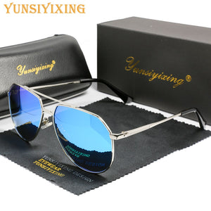 YSYX Classic Men's Sunglasses Polarized Lens  Outdoor Driver Driving Sun Glasses For Men UV400 Anti Blue Ray gafas de sol 6059