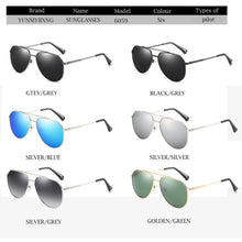 Load image into Gallery viewer, YSYX Classic Men&#39;s Sunglasses Polarized Lens  Outdoor Driver Driving Sun Glasses For Men UV400 Anti Blue Ray gafas de sol 6059