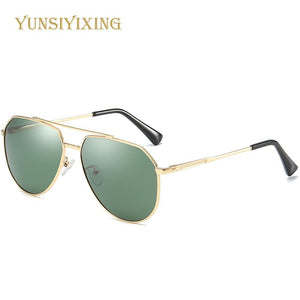 YSYX Classic Men's Sunglasses Polarized Lens  Outdoor Driver Driving Sun Glasses For Men UV400 Anti Blue Ray gafas de sol 6059