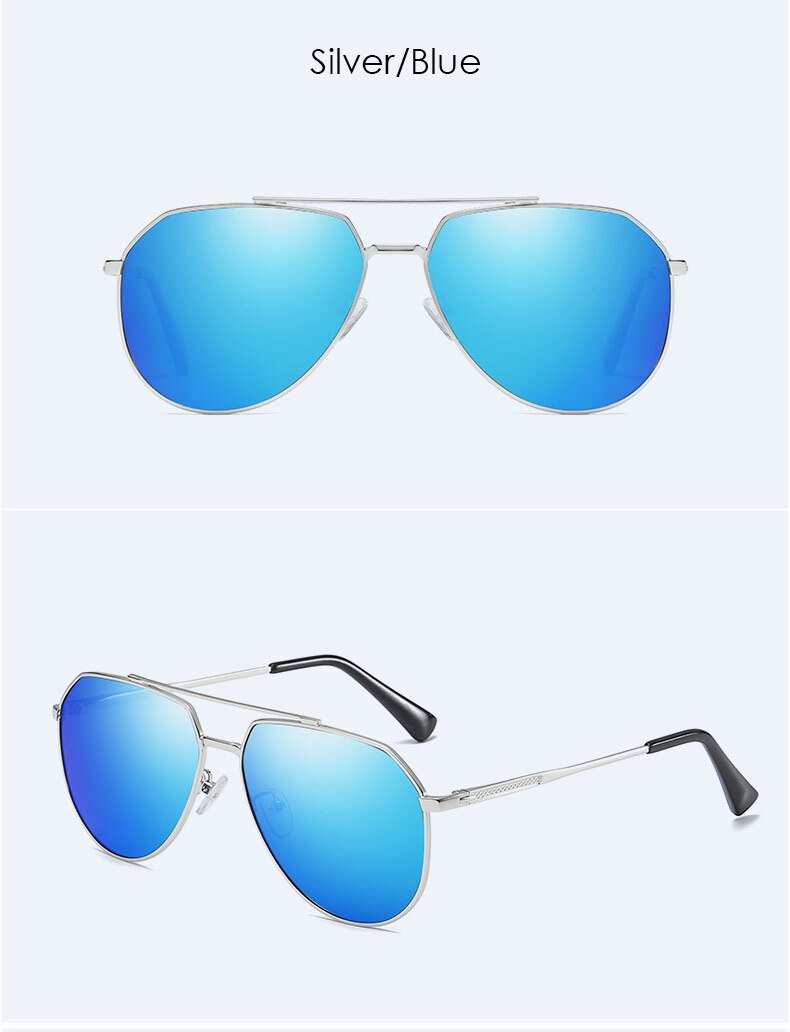 YSYX Classic Men's Sunglasses Polarized Lens  Outdoor Driver Driving Sun Glasses For Men UV400 Anti Blue Ray gafas de sol 6059